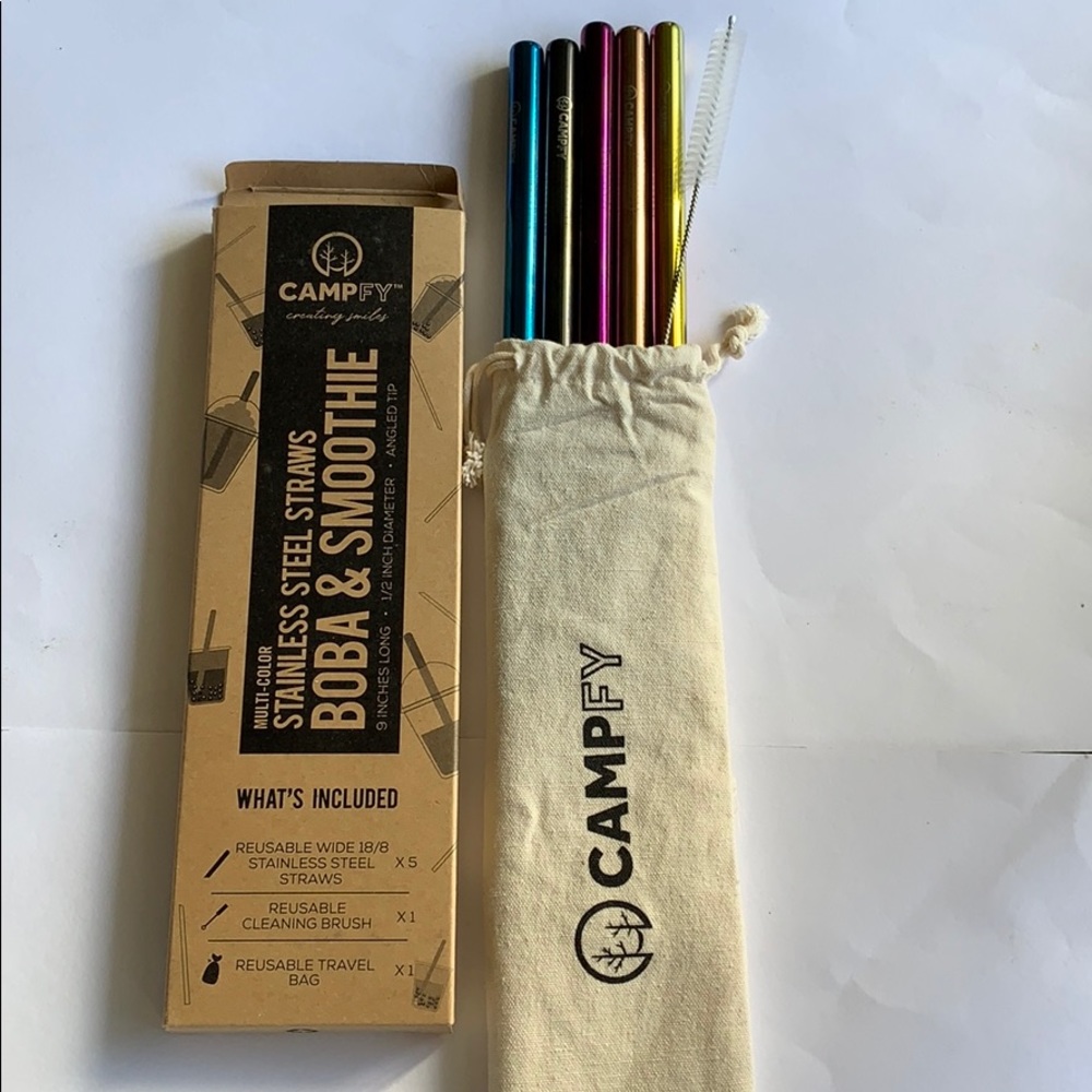 LIMITED EDITION Rainbow Boba & Smoothie Straws 🌈